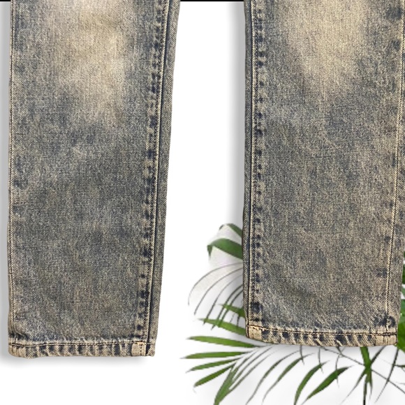 OLD NAVY Denim Overalls Size 8 US/ AU NEW with Manufacturers Distressing NWOT - Picture 5 of 11